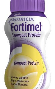 Nutricia - Fortimel compact protein nutritional supplement banana 4 x 125ml