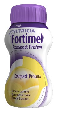 Nutricia - Fortimel compact protein nutritional supplement banana 4 x 125ml