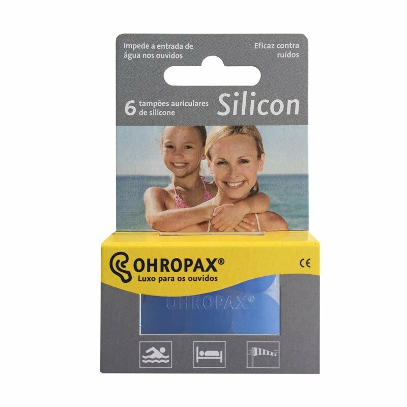 Ohropax - Silicone plugs 6units