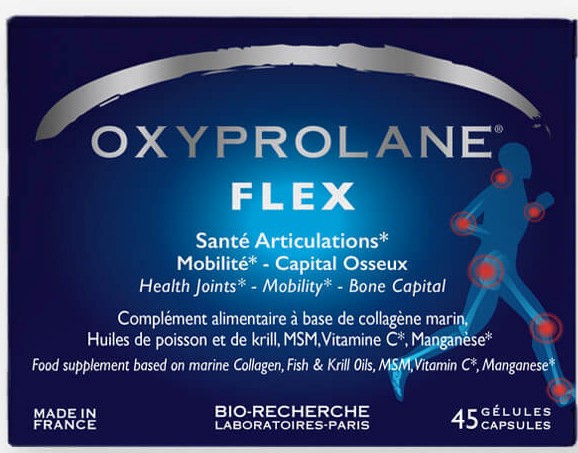 Oxyprolane - Flex food suplement for joints and bones 45 capsules
