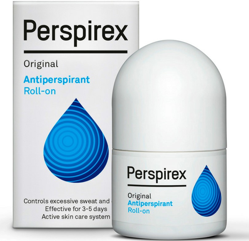 Perspirex - Perspirex original antiperspirant roll-on extra comfort, excessive sweat 20ml