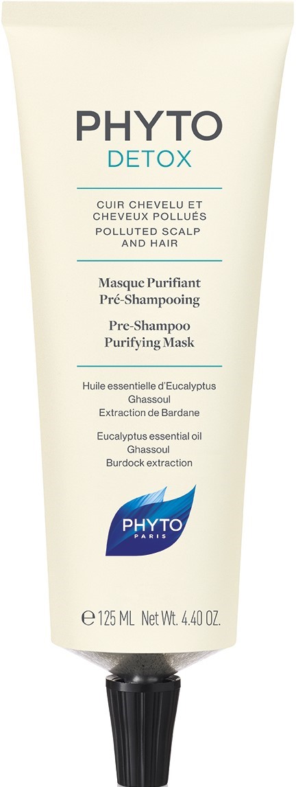 Phyto - Phytodetox purifying mask pre-shampoo 125ml