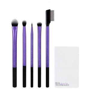 Real Techniques - Enhanced eye set: brushes + brush cup