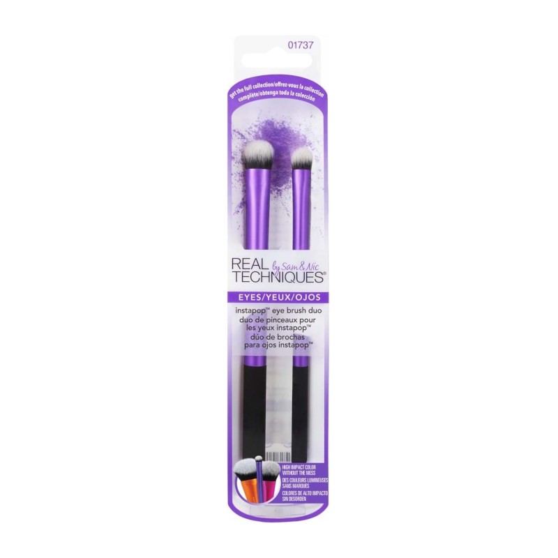 Real Techniques - Instapop eye brush duo 01737