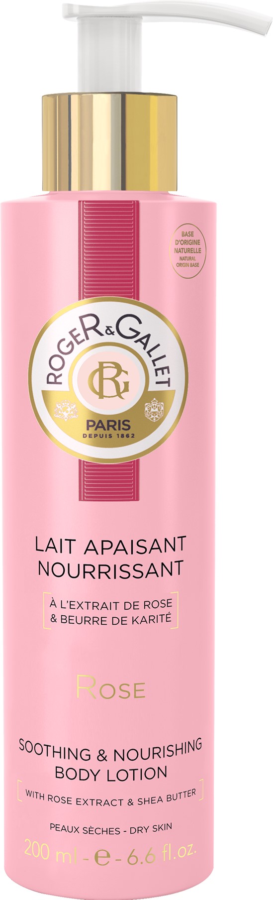 Roger Gallet - Rose melt-in body lotion 200ml