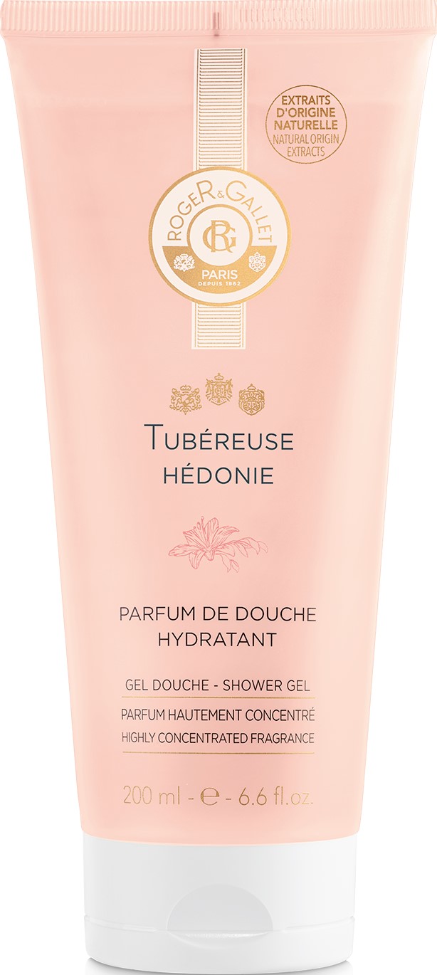 Roger Gallet - Extraits de cologne tubéurese hédonie moisturizing shower gel  200ml