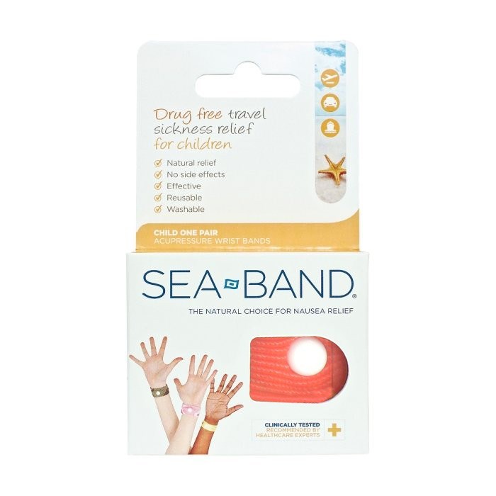 Sea Band - Sea-band anti-nausea bracelet orange 2units