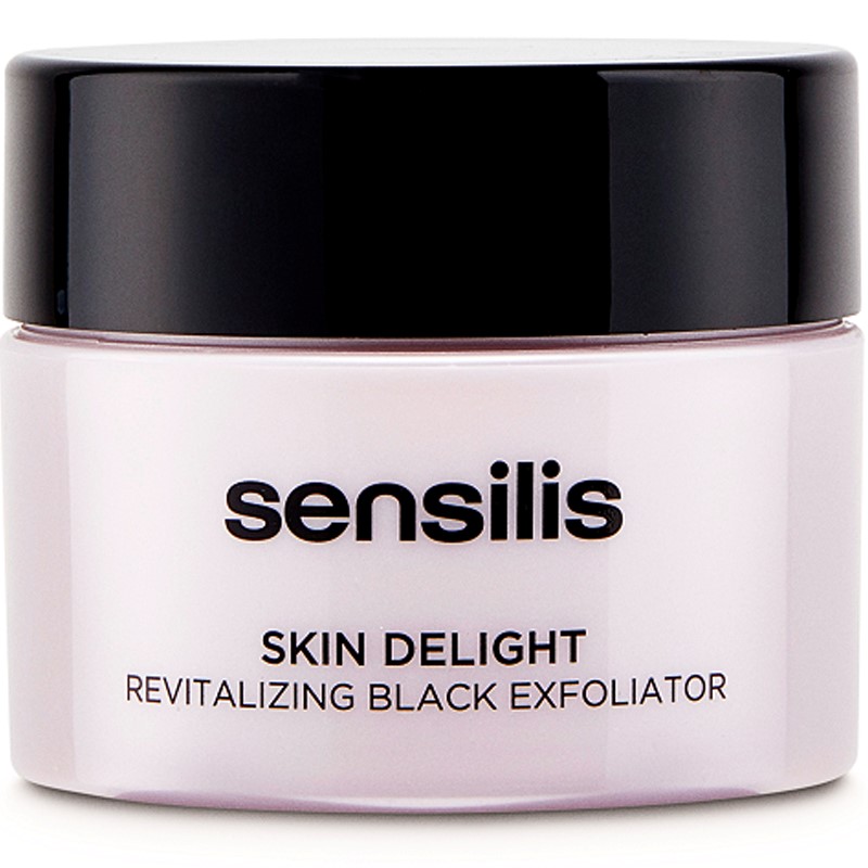 Sensilis - Skin delight revitalizing and illuminating black exfoliator 75g
