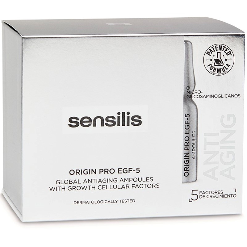 Sensilis - Origin pro egf-5 global anti-aging ampoules 30x1.5ml