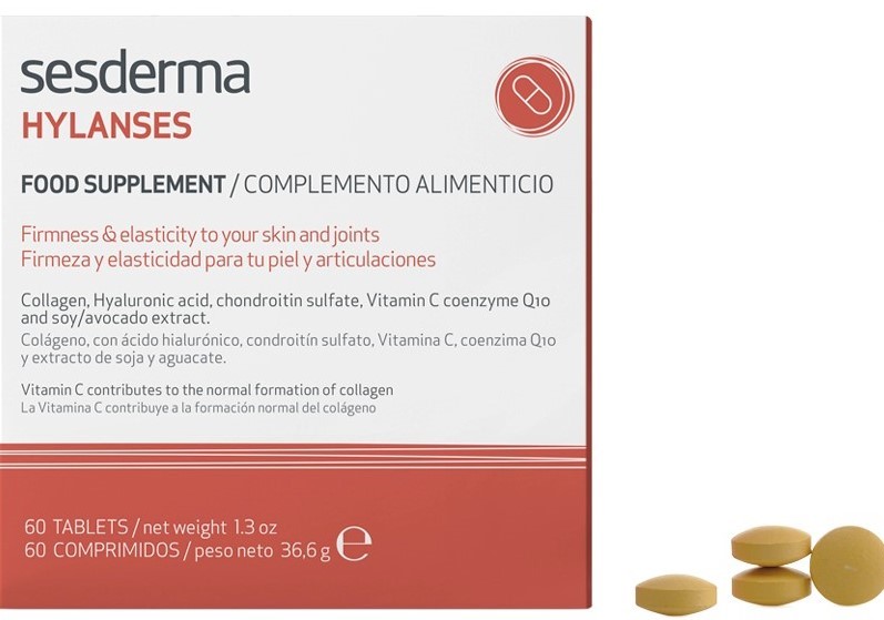 Sesderma - Hylanses oral supplement for firmness and elasticity 60softgels