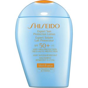 Shiseido - Wetforce expert sun protection lotion spf50 sensitive skin and children 100ml