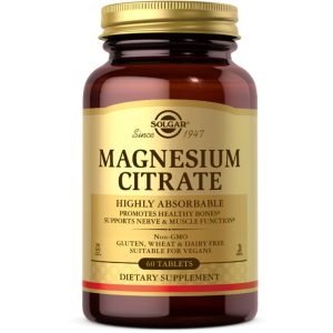Solgar - Magnesium citrate 60tablets