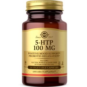 Solgar - 5-htp for good mood and relaxation promotion 30capsules