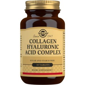 Solgar - Hyaluronic acid and collagen complex 30tablets