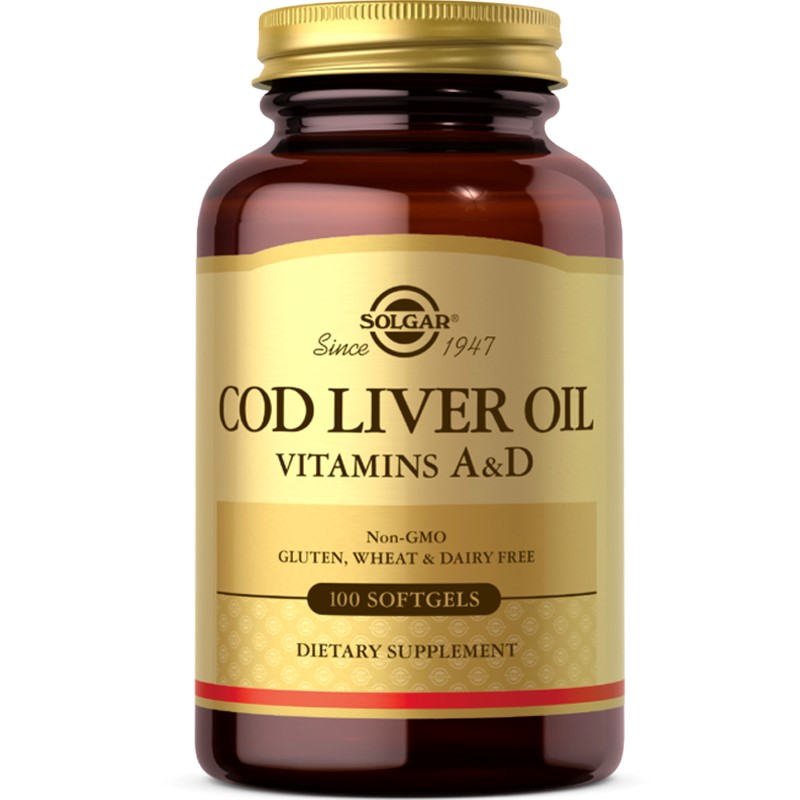 Solgar - Cod liver oil 100capsules