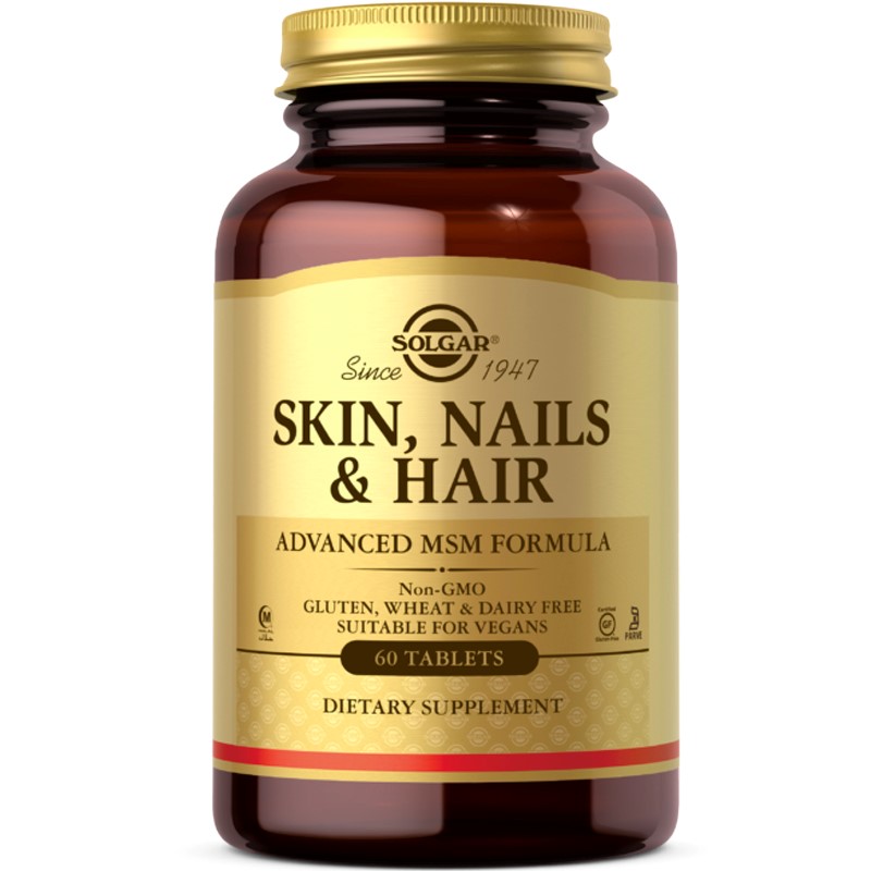 Solgar - Skin, nails and hair supplement 60comprimidos