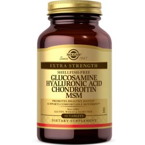 Solgar - Glucosamine, hyaluronic acid, chondroitin and msm 60comprimidos