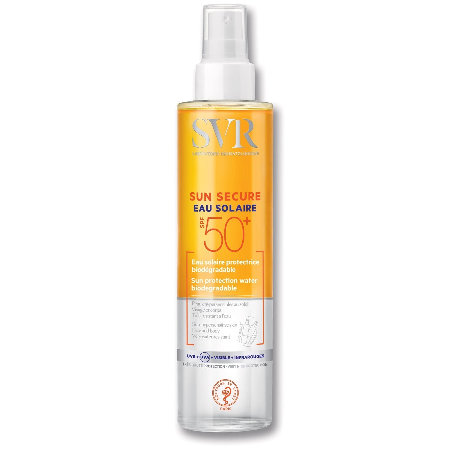 SVR - Sun secure sun water spf 50+ 200ml