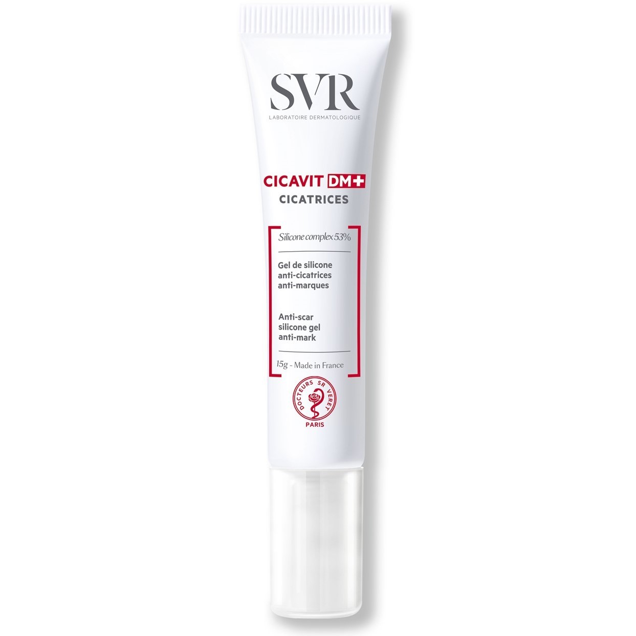 SVR - Cicavit dm+ cicatrices anti-scar silicone gel anti-mark 15g