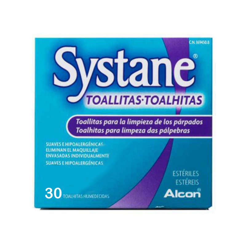 Systane - Systane wipes for cleaning the eyelid 30wipes
