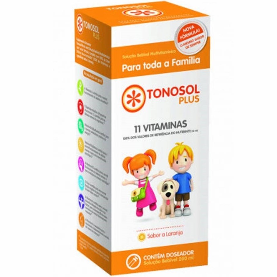 Tonosol - Tonosol plus multivitamin solution 200ml
