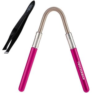 Tweezerman - Smooth finish facial hair remover random color (blue and pink) + tweezerette