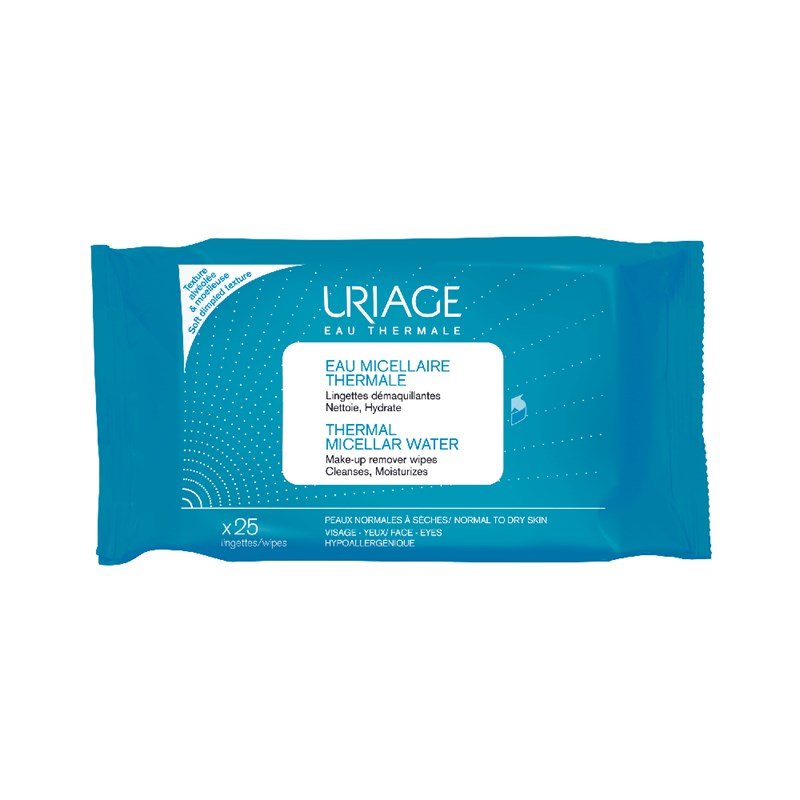 Uriage - Make-up remover wipes 25wipes