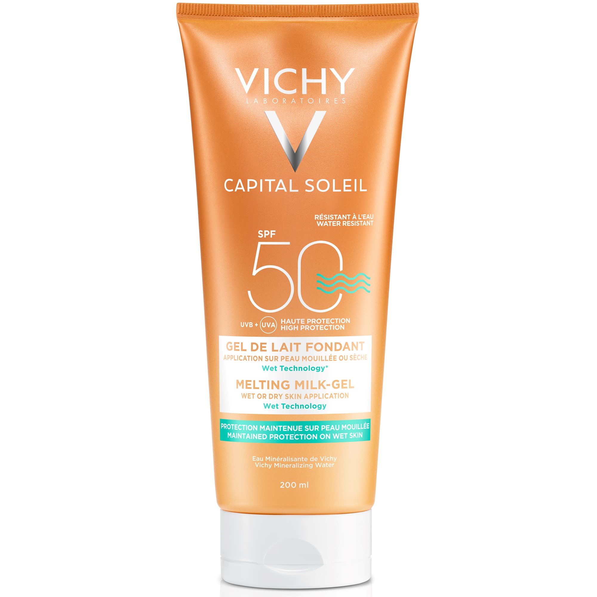 Vichy - Capital soleil spf50 ultra melting milk gel 200ml