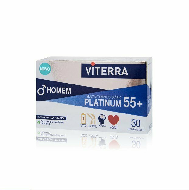 Viterra - Man platinum 55+ daily multivitamin supplement 30caps