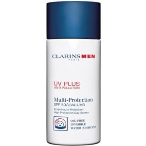 Clarins - Uv-plus men multi-protection sunscreen spf50 50ml