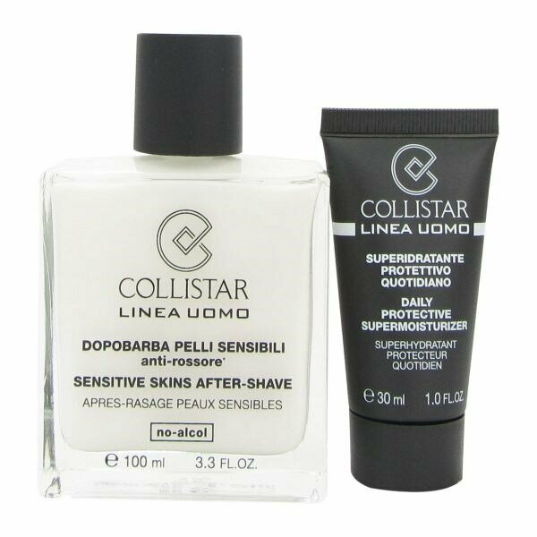 Collistar - Uomo sensitive skin after-shave 100ml + daily moisturizer 30ml