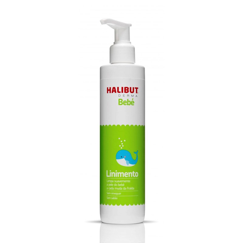 Halibut - Halibut derma baby linimento mild cleansing nappy change 200ml