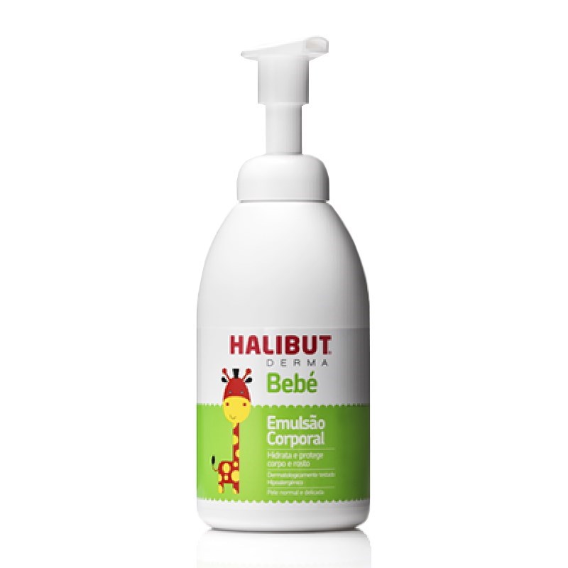 Halibut - Halibut derma body emulsion for baby's skin moisturizing 500ml