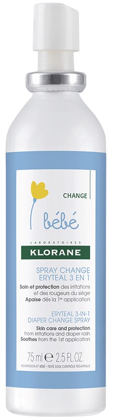 Klorane - Klorane baby eryteal repairing spray for nappy change 75ml
