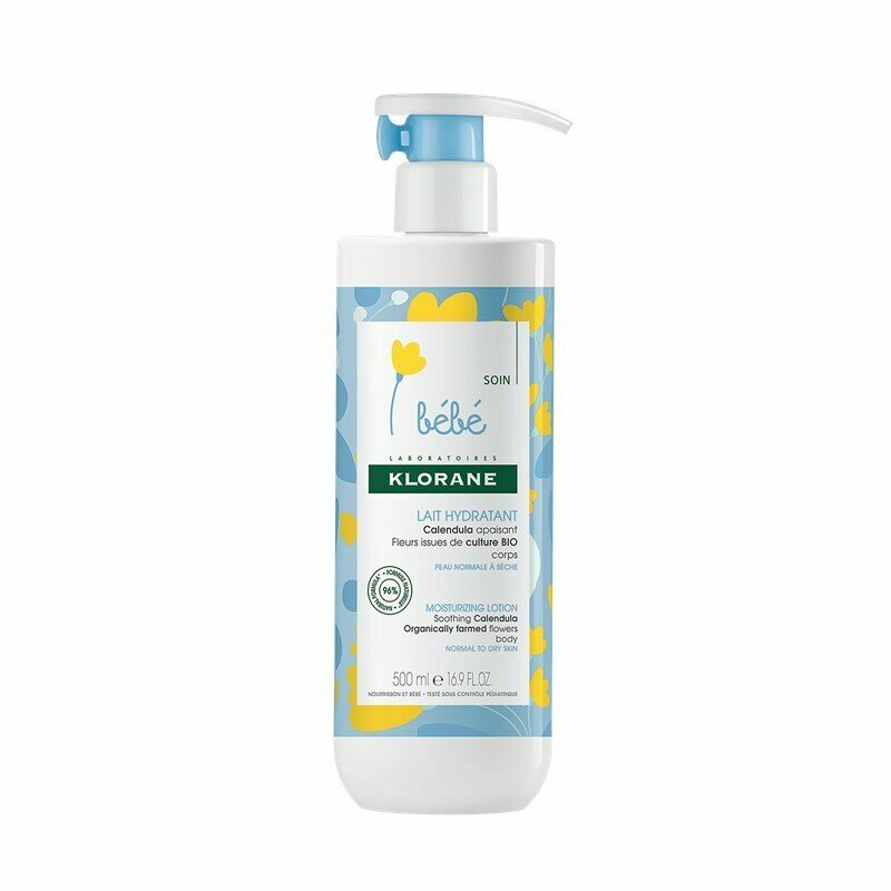 Klorane - Klorane baby body milk toilette 500ml