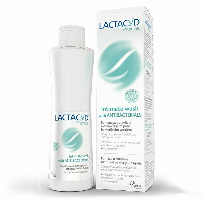 Lactacyd - Lactacyd antiseptic intimate hygiene pregnancy postpartum 250ml