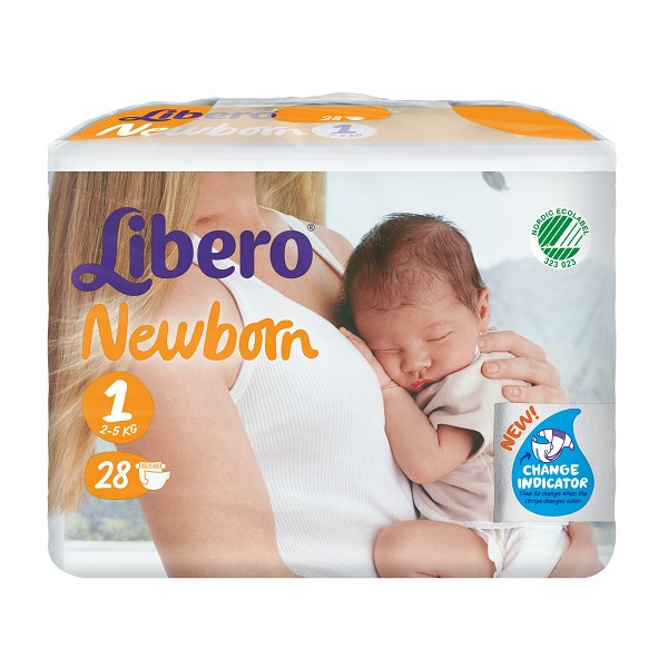 Libero - Diapers newborn (2-5kg) pack 28 units
