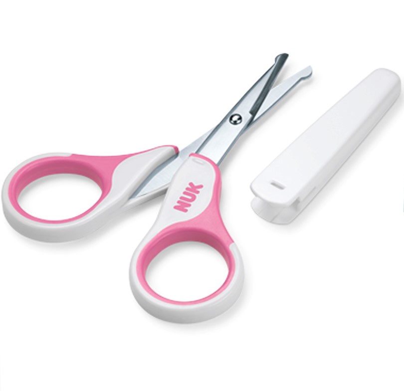 Nuk - Safety baby scissors assorted color 1unit