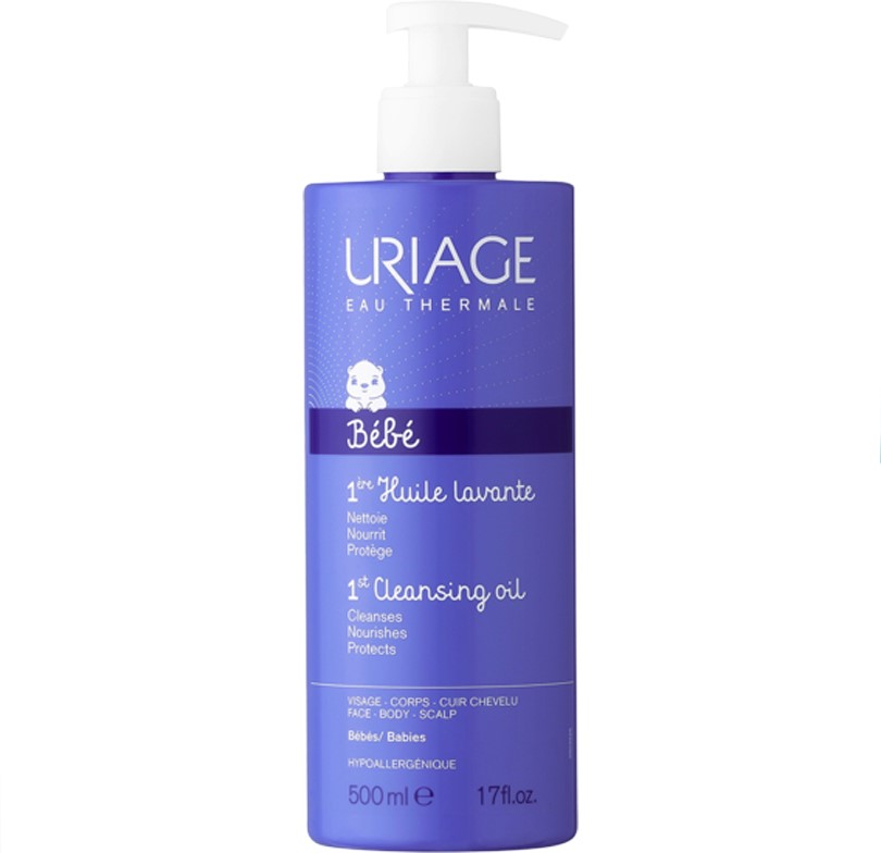 Uriage - Cleansing protective oil for babies 500ml